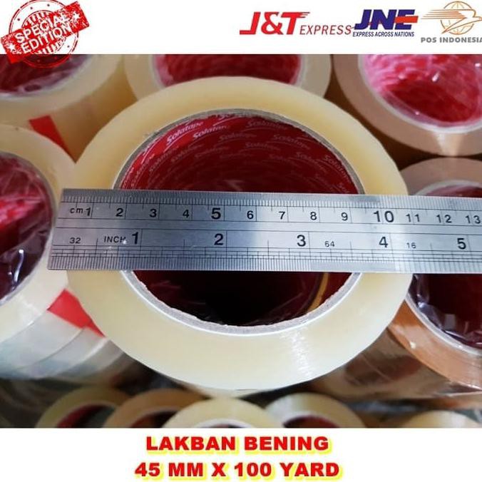 

BARU LAKBAN BENING 45 MM X 100 YARD X 45 MICRON BUKU ALAT TULIS STATIONERY