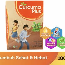 

CURCUMA PLUS CURCUNUTRI RASA COKELAT 180G 350G 750G