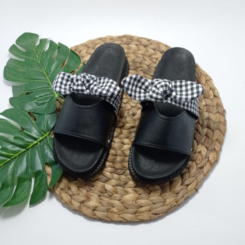 mqstars-Sandal Selop Birken Wanita Pita lucu azr.02