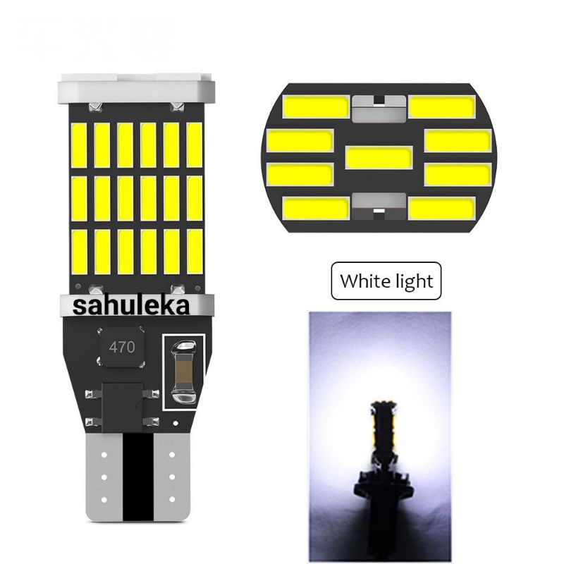 Lampu LED T10 T15 Untuk SEIN - SENJA 45smd 4014 Super Terang-Putih