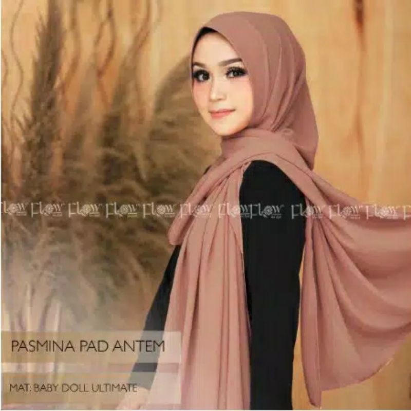 pashmina soft pad antem / pashmina tali ceruty babydoll COD