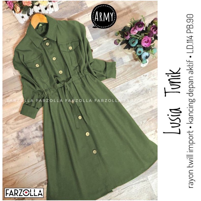 LUSIA TUNIK ORI & TERMURAH 
