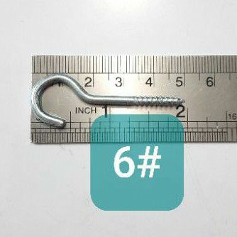 Sekrup Gantungan Burung Size 5cm / Skrup Kapstock / Screw Hook (C367)