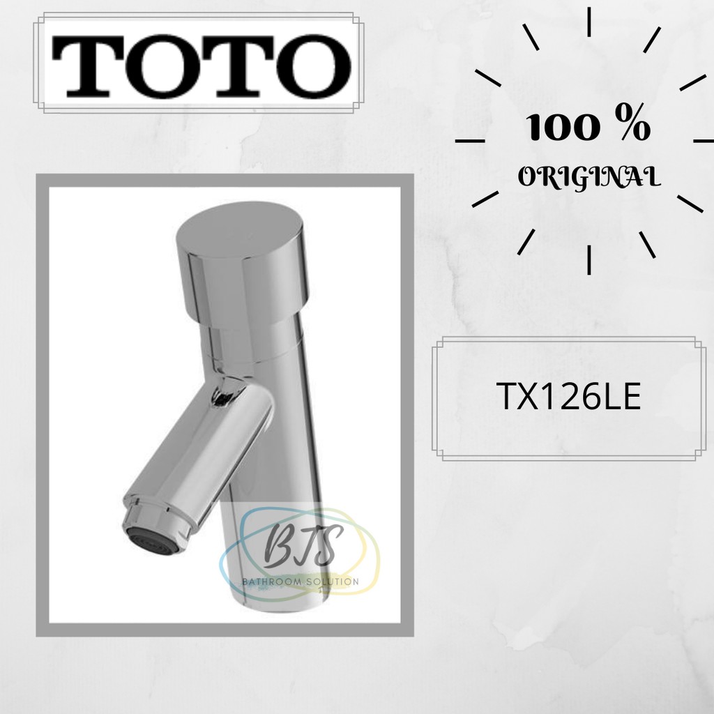 Keran/Kran air otomatis mati TOTO TX126LE / TX 126 LE / TX126 LE / TX 126LE