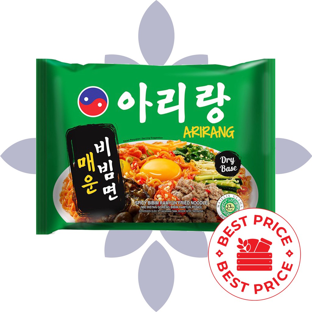 ARIRANG - MIE GORENG SPICY BIBIM RAMYUN - 135 GR