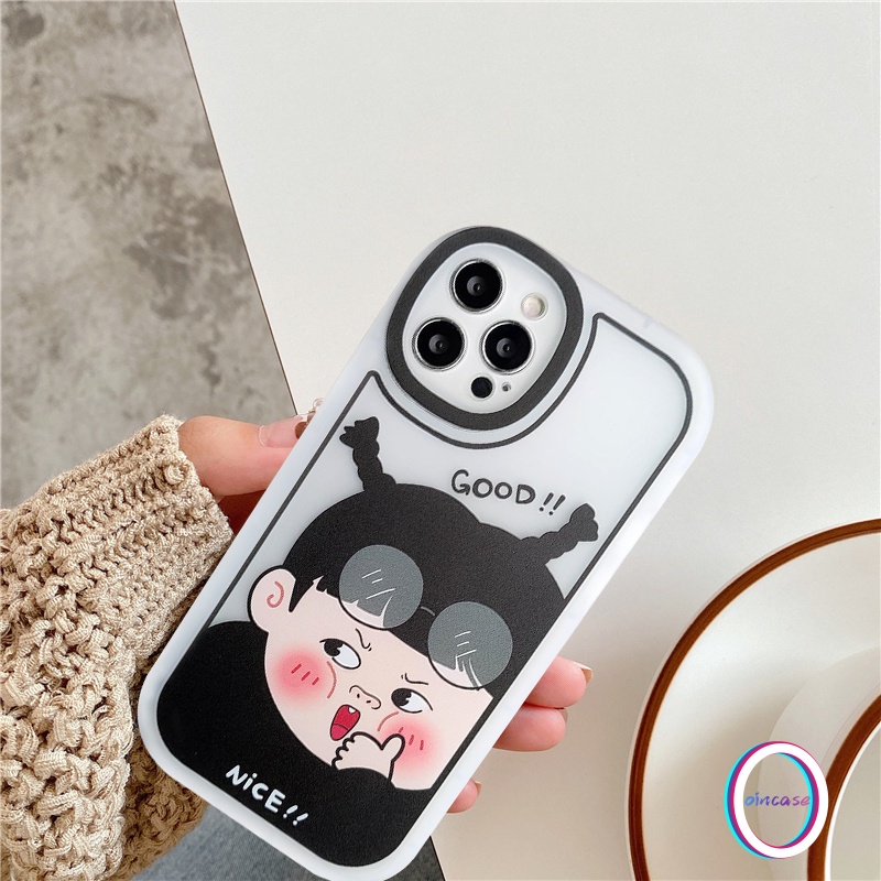 Soft Case TPU Motif Kartun Chubby Untuk IPhone 13 12 11 Pro Max 6s 6 Plus XS Max 7 8 Plus X XR SE 2020