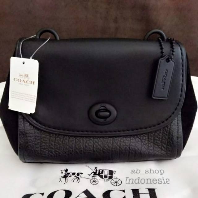 Tas Coach F22349 Faye Crossbody Black