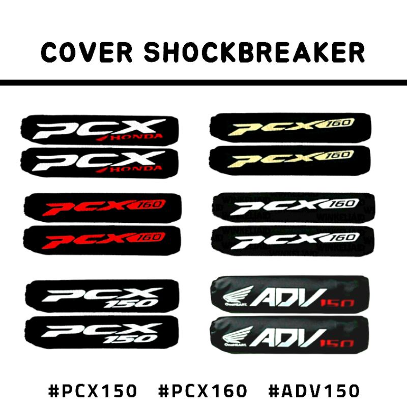 Sarung Motor sarung shock / Cover shockbreaker sarung sok shok belakang universal motor pcx150,pcx16