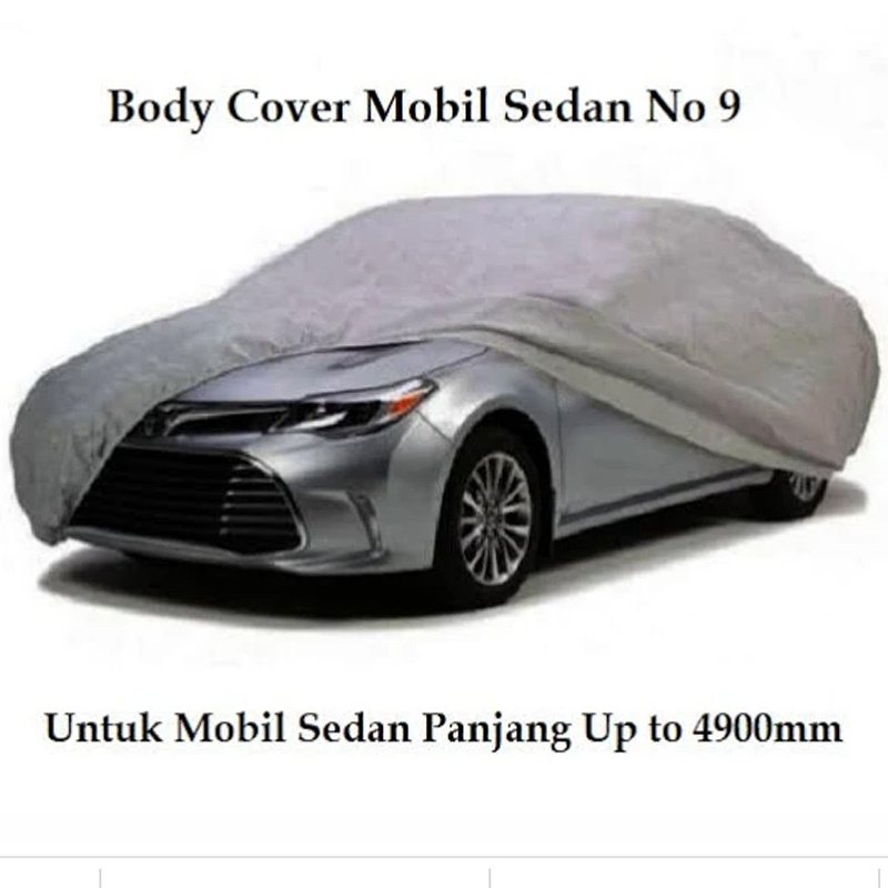 Body Cover Mobil no. 9 (genio, ferio, f.laser, aerio, mazda fam, baleno next g, mazda astina, vios)