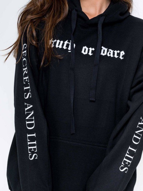 HOODIE TRUTH OR DARE SIZE M - XXXL