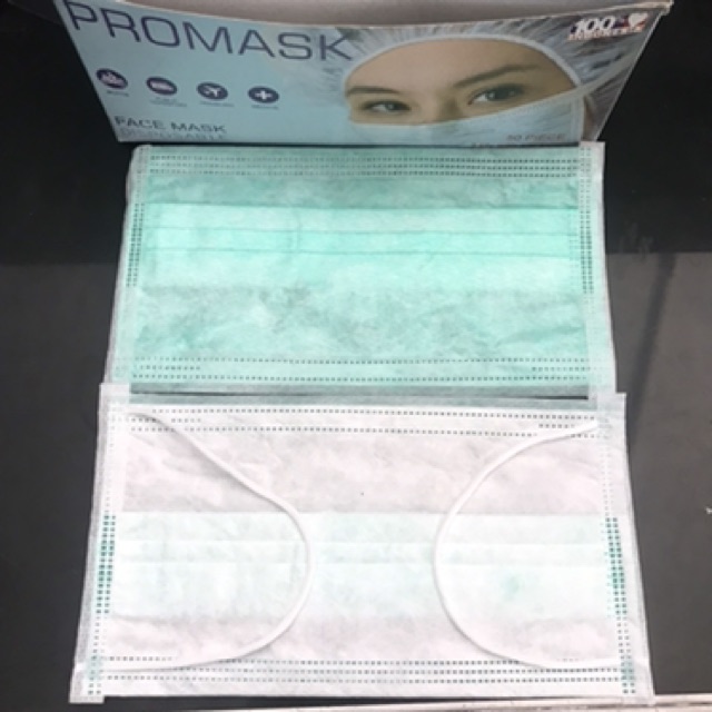 Masker earloop medis 50pcs / 1 box (dapat kotak) masker 50 pcs Masker Hijab Masker wajah medis kawat