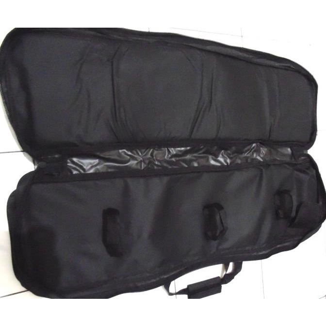 Tas Airsoft / Senapan / Gunbag 2 Kompartemen 1Rifle 1Smg V2