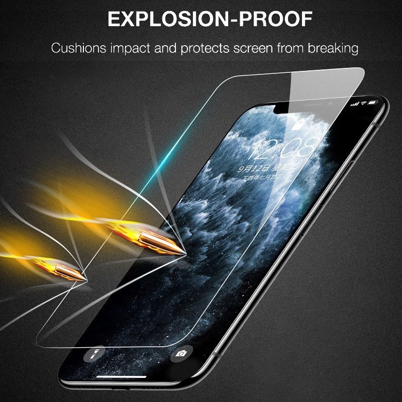 1pc Pelindung Layar Tempered Glass Anti Gores Untuk Google Pixel 7 / 7 Pro