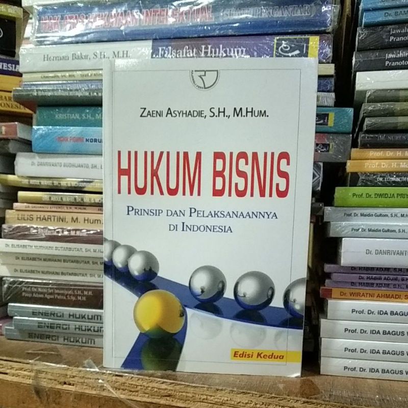 

Hukum Bisnis -Zaeni Asyhadie edisi kedua
