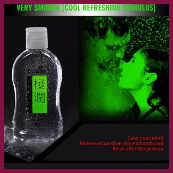 V1BRATOR MINI MASSAGE OIL 220ML PRIA WANITA