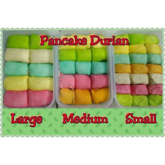 

Pancake Asli Durian