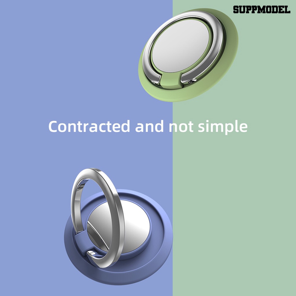 Sdl Bracket Ring Jari Magnetik Rotasi 360 ° Mount Mobil Universal Untuk iPhone / Samsung / Huawei / iPad