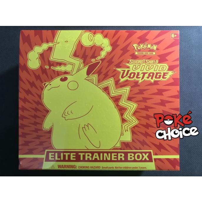 $$$$] Pokemon Card Vivid Voltage Sealed Elite Trainer Box
