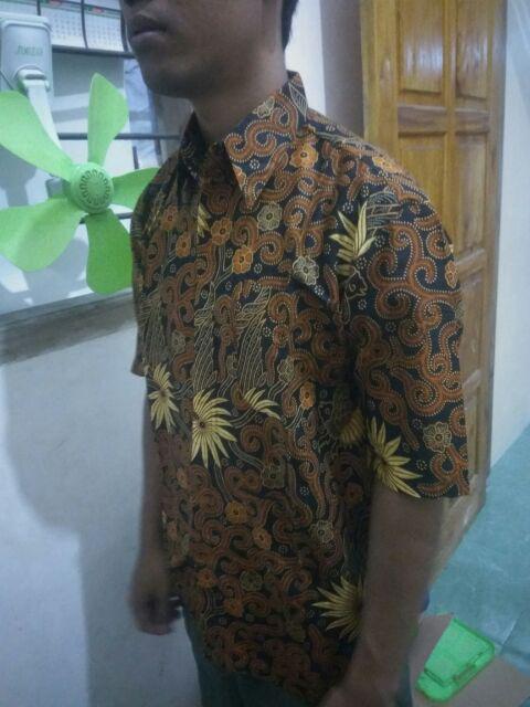 New Arrival Distro Batik Pria Bordir Sogan Hrb026 Batikaf Notoarto Batik Ipnu-ippnu Hem Pria Bel