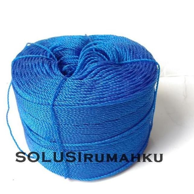 

Terbaru> Tali Tambang Plastik 5mm 1 KG 1 RIDO Flexible Lentur SATU Kilogram ★