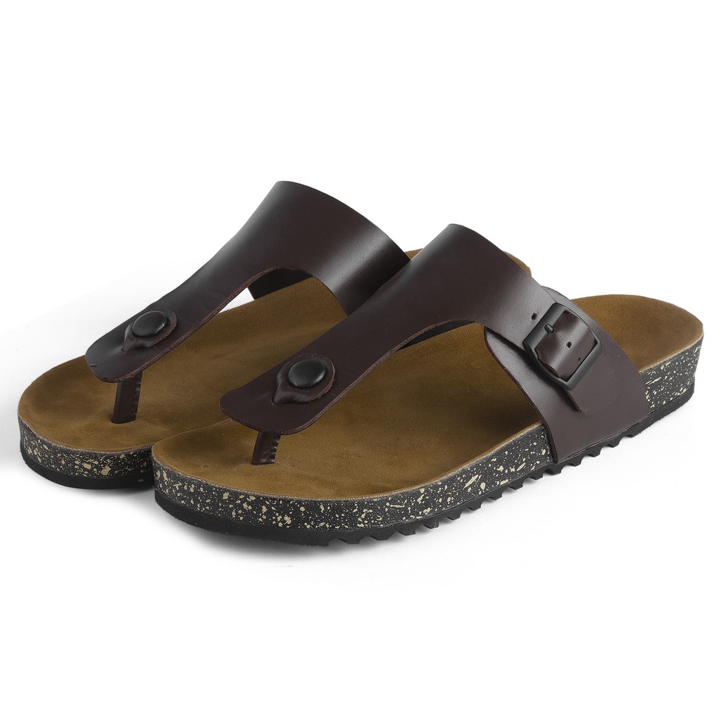 Romenaco - Sandal Jepit Pria R76 Brown