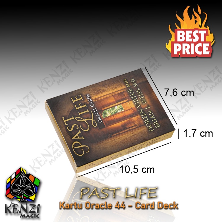RK Oracle Past Life Kartu Oracle Cards 44 Cards Tarot