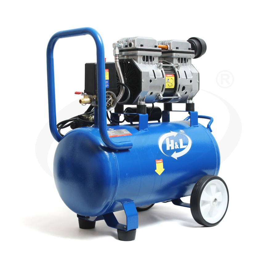 Kompresor H&L HL 3/4 HP 24 Liter Oilless Anti Berisik Imola Izumi