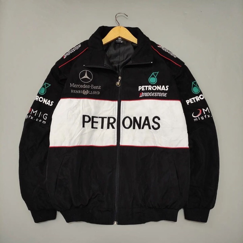 Mercedez-Benz Petronas Jacket Nascar Preloved Secondbranded