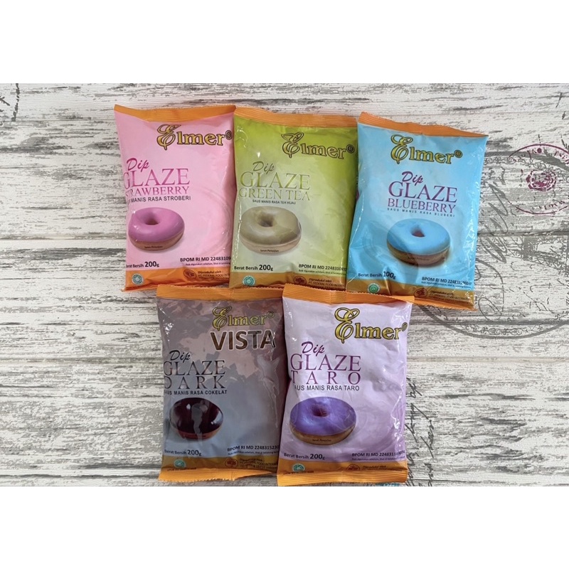 

Elmer Dip Glaze 200g / Galze Donat