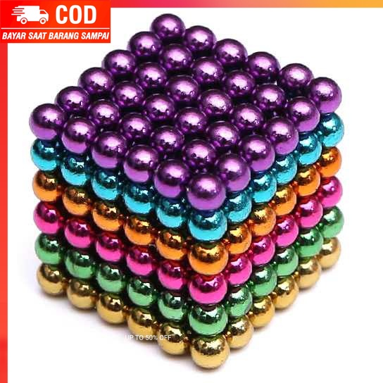 (100% BARANG ORI) ANTSMAG Mainan Magnetik Force Magic Bucky Ball Leisure Time - 203