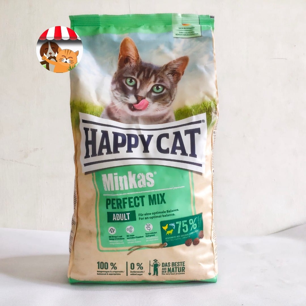 Happy Cat Minkas Perfect Mix 1.5kg - Makanan Kering kucing