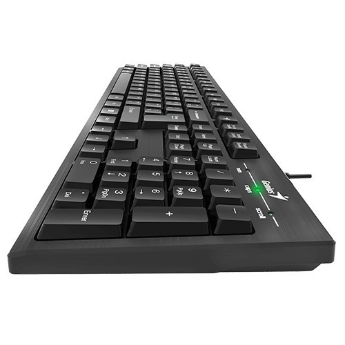 KB1 | KEYBOARD USB GENIUS KB-100 / KB-101 ORIGINAL RESMI (BLACK)