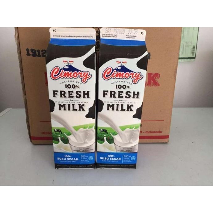 

[COD] Susu Cimory Fresh Milk Full Cream 1Liter - 1 Karton (12 Pcs)-08 [COD]
