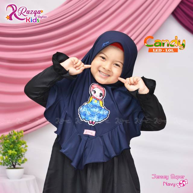 Khimar cindy LOL LED by razqa hijab