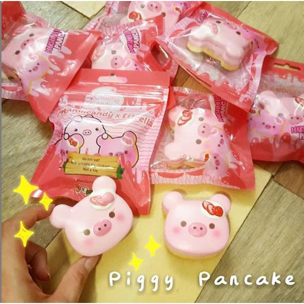 Squishy Mini Marshmellii Piggy Pancake By Creamiicandy