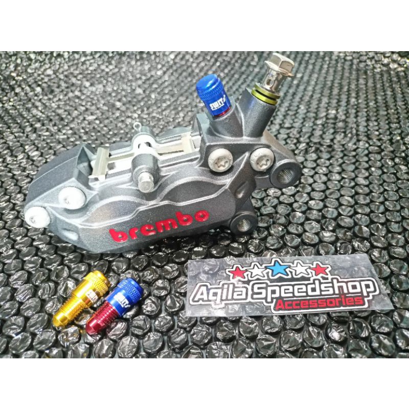setelan nepel angin kaliper brembo 4p big axial