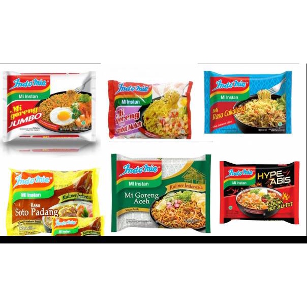 Indomie Goreng Varian Rasa