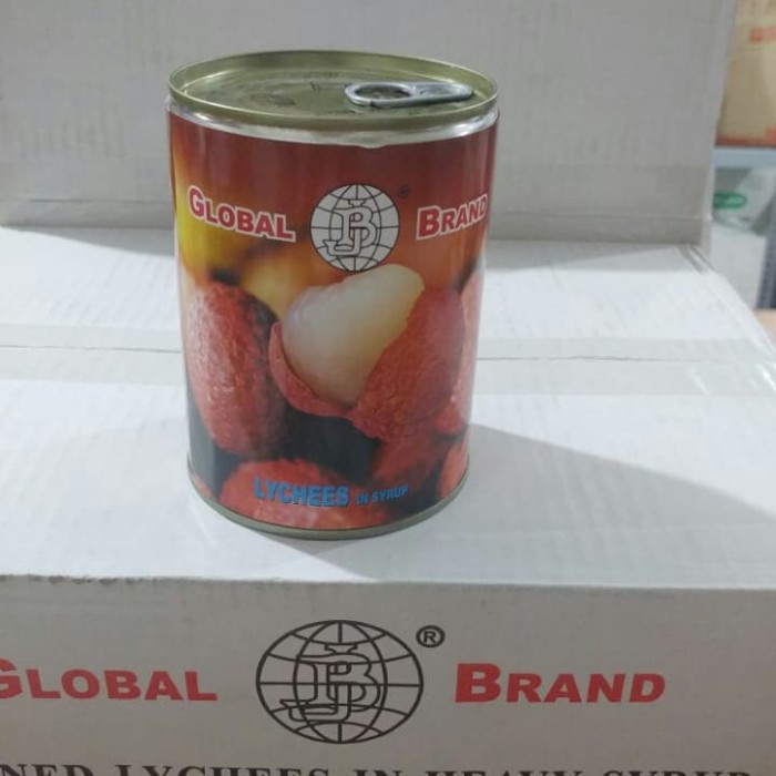

Kalengbuah- (Gosend/Grab) Buah Kaleng Leci / Lychee Can 1 Karton -Buah-Kaleng.