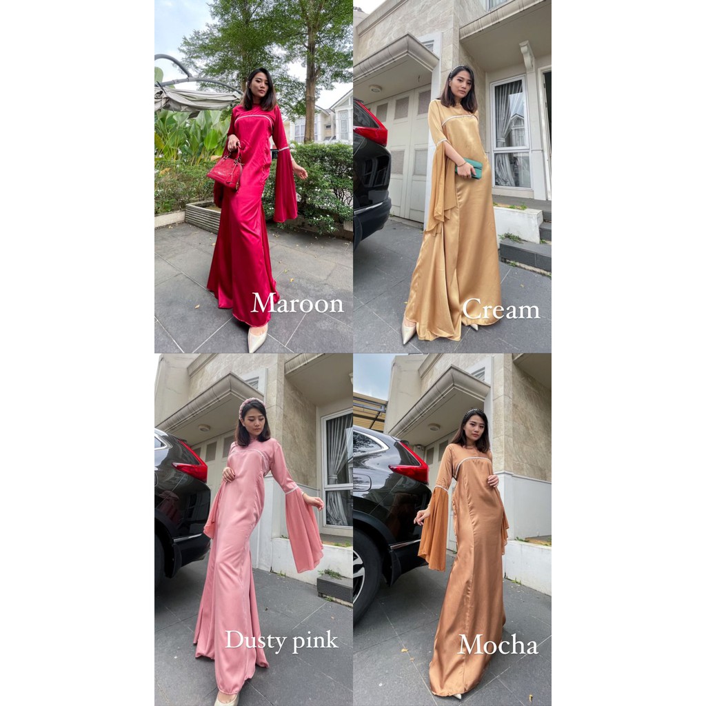Vanesha Margaretta - 654 # Moira dress / Dress terbaru/fashion wanita/Dress Wanita