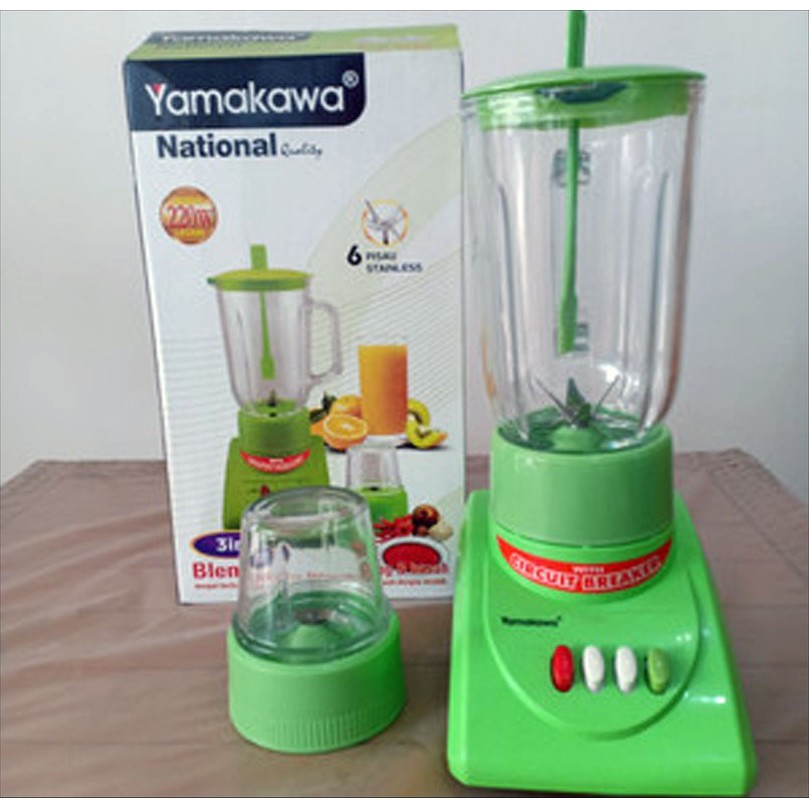 Blender National Quality Kaca 2 IN 1 Kapasitas 1 Liter