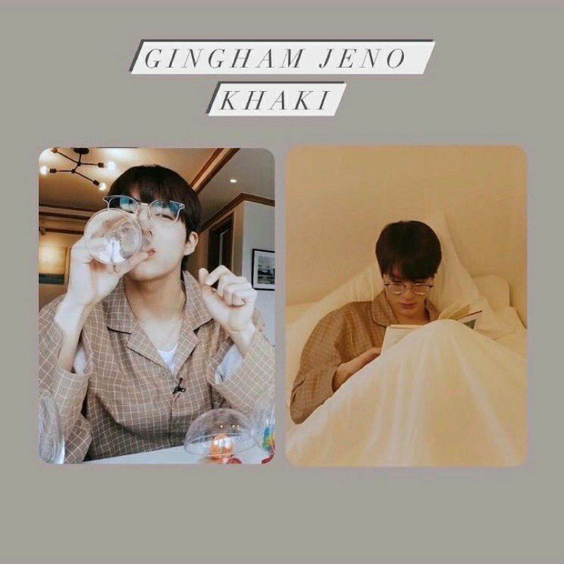 Piyama Jeno NCT Gingham