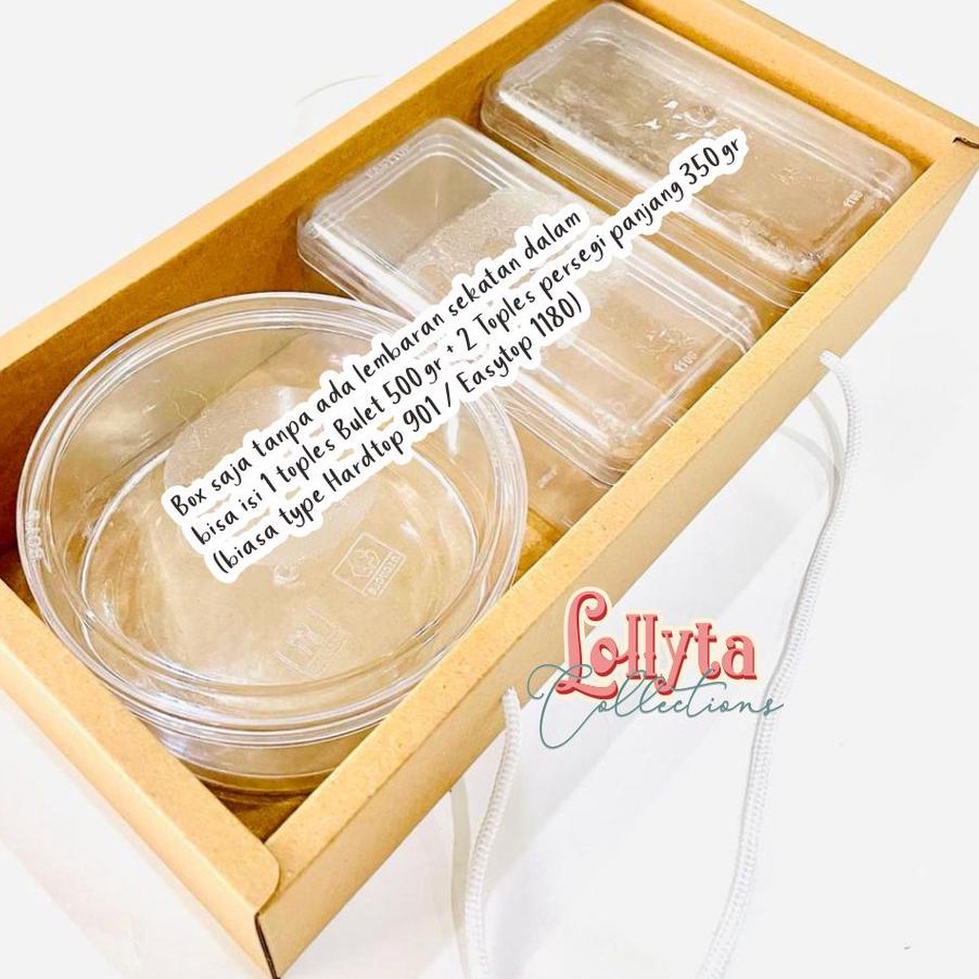 

Kirim LANGSUNG Box isi 2 toples Bulet 500gr / isi 4 toples persegi 350 gr Edisi EID / Idul Fitri VH5``