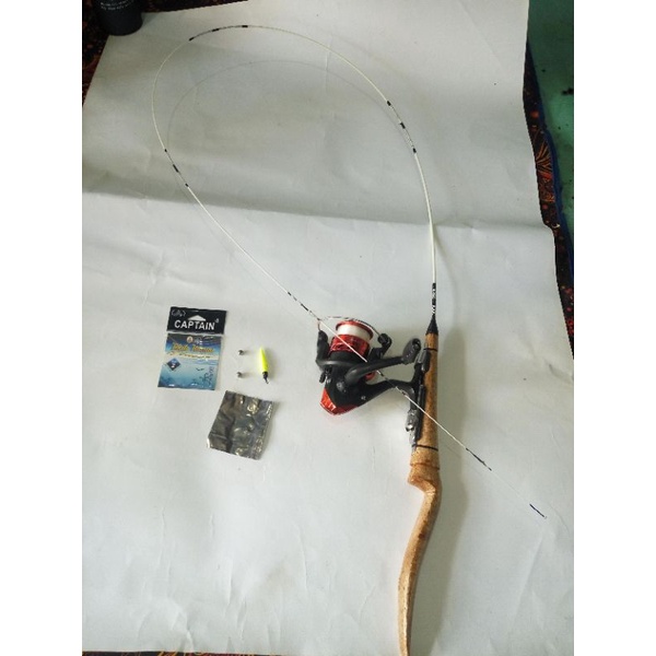Joran / jejer pancing benter /wader lentur 175 cm (satu set)