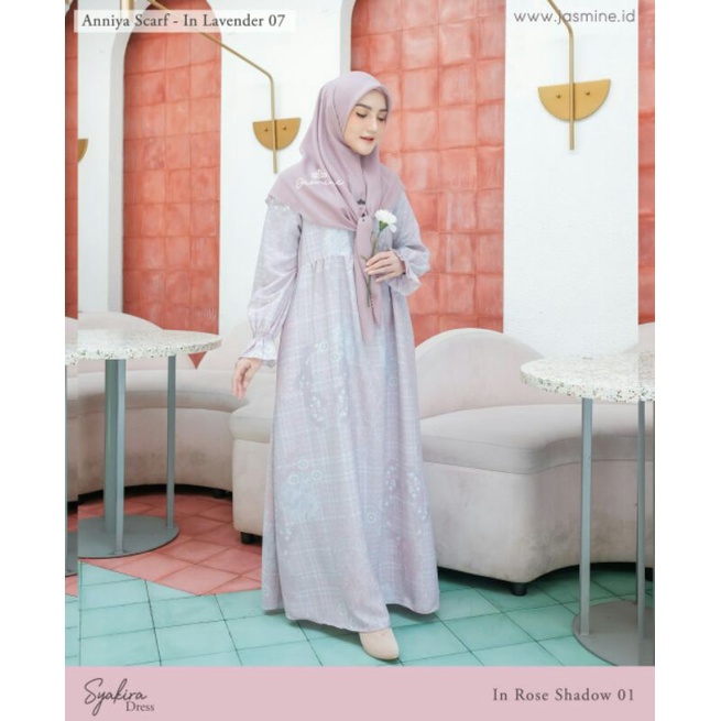 Syakira dress jasmine Bylidiahadiwinoto/gamis terbaru/gamis syari branded