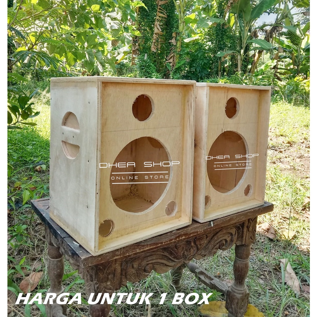 Box Speaker 2 Way 6 inch Single Tweter