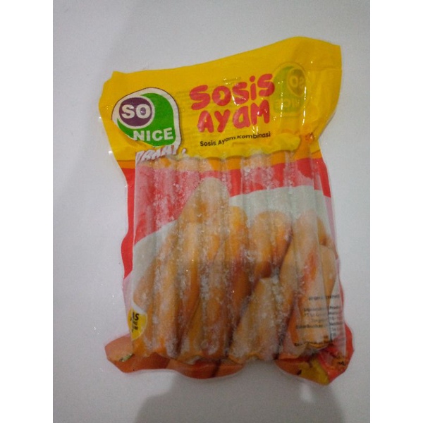 

SO NICE - CHICKEN SAUSAGE 500gr