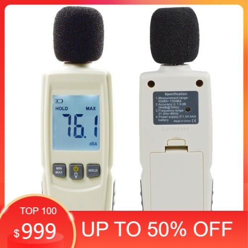 Sound Level Meter Digital 30-130 Db -