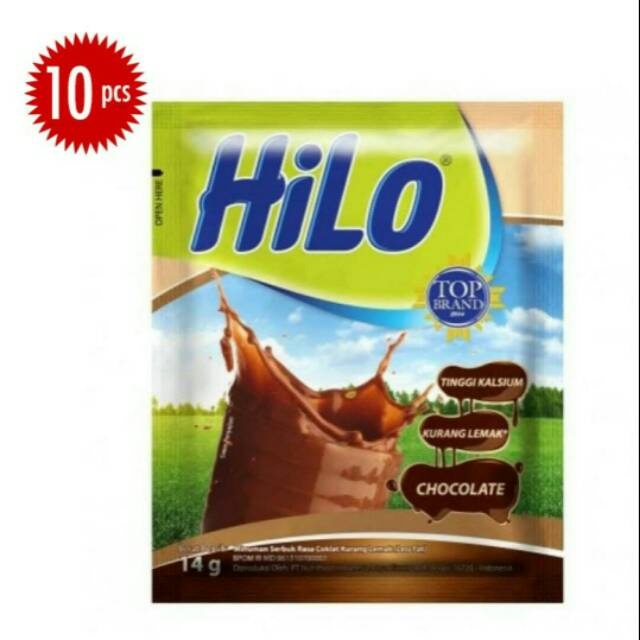 

HILO SUSU BUBUK HI-CALCIUM CHOCOLATE 14g isi 10 pcs