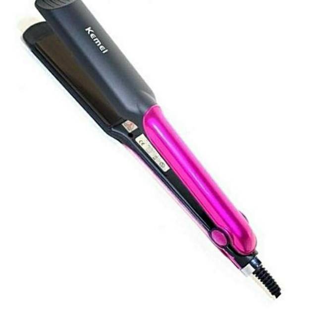 Alat Catok rambut  keriting lurus kemei km531 hair straightener profesional bisa curly