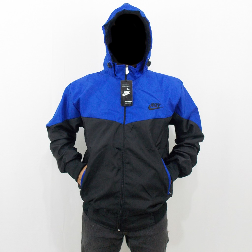 JAKET PARASUT PRIA NIKE WINDBREAKER - JAKET RUNNING WINDPROOF - JAKET OLAH RAGA - TRAINING PRIA 02